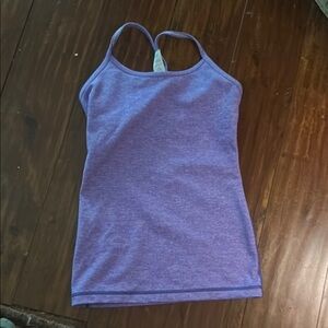 Ivivva (girls Lululemon) size 8 strappy tank heathered purple